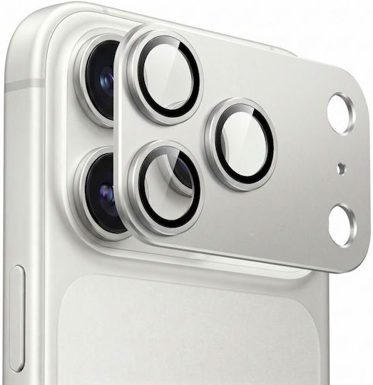 Kameraschutz Tech-Protect Camfull Fit+ iPhone 18 Pro Silber 5906302399543