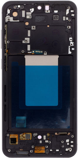 Οθόνη Display + mit Touch-Mechanismus und Rahmen für Samsung S721 Galaxy S24 FE (Gray)
