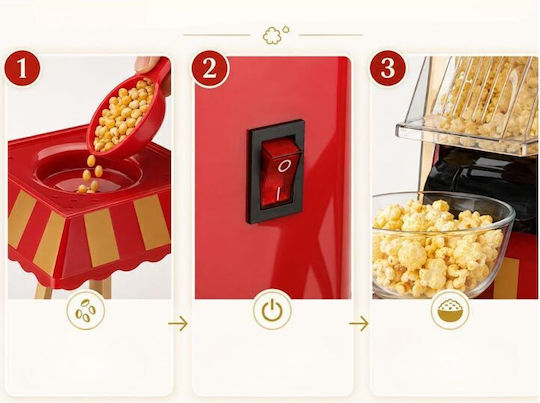 Hot Air Popcorn Maker 1200W