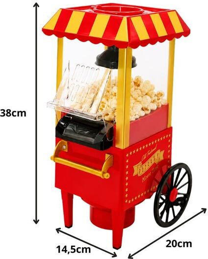 Hot Air Popcorn Maker 1200W