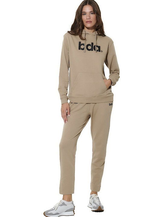 Women's Hooded Sweatshirt Khaki