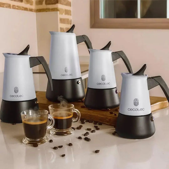 Cecotec Piccolina 900 Ibric pentru espresso 10 cești Inox Albastru