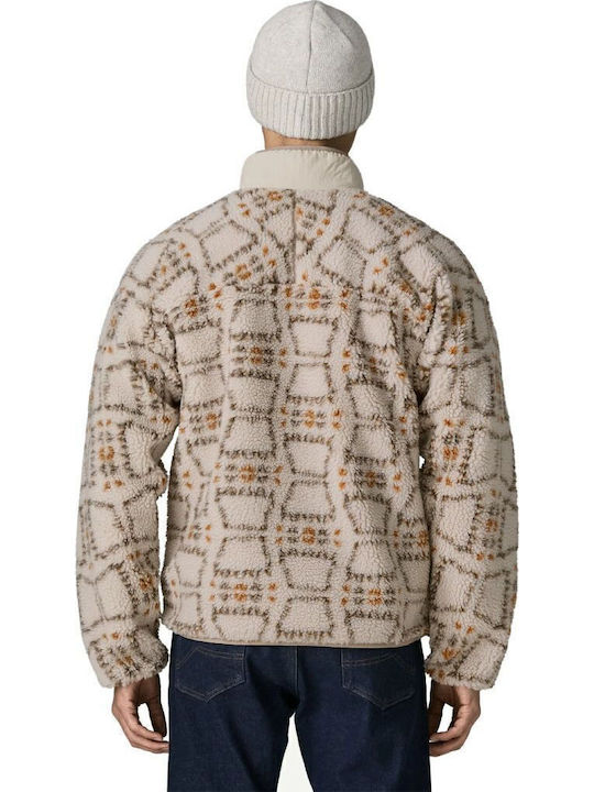 Men's Beige Fleece Jacket