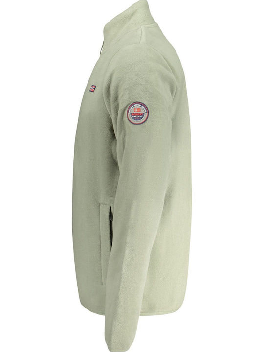 Men's Green Fleece Jacket