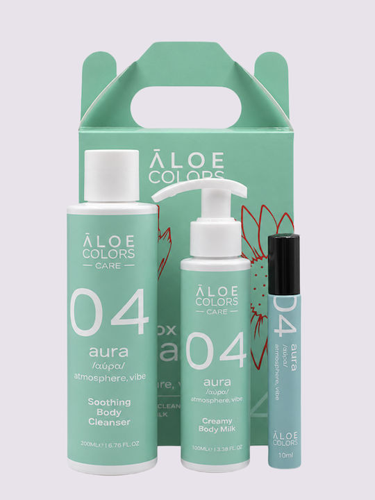 Aloe Colors Aura Hautpflege-Set zur Körperreinigung 3-teilig Aloe Colors Aura Hautpflege-Set zur Körperreinigung 3-teilig
