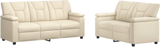 Wohnzimmermöbel-Set 2-Sitzer & Sessel