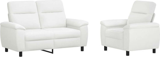 Wohnzimmermöbel-Set 2-Sitzer & Sessel
