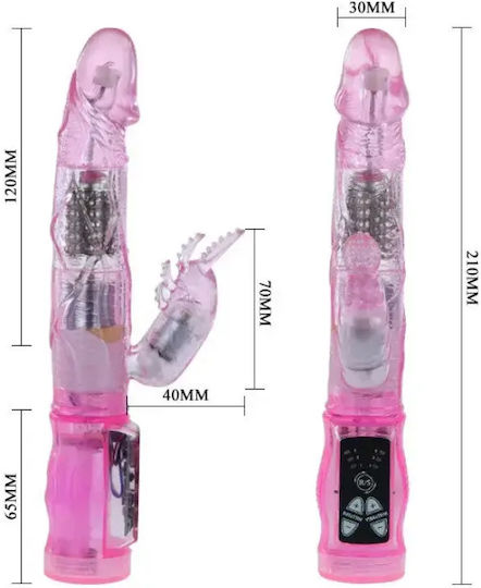 Baile Intimate Lover Mini Δονητής Rabbit Ροζ