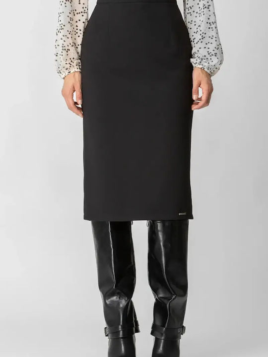 Ψηλόμεση Midi Φούστα Μαύρο
