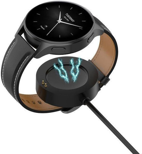 Volte-tel Кабел за зареждане USB-A Xiaomi Redmi Watch S5/Watch S4/Watch S3/Watch 2/Watch 2 Pro VT853 1 m Черен Volte-tel