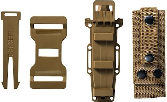 Gerber Strongarm Coyote Serrated Нож Бял с Калъф