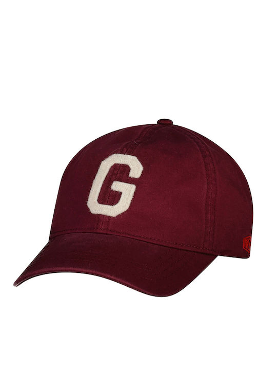 Gant Wollapplikationskappe 3g9901340-676 Bordeaux