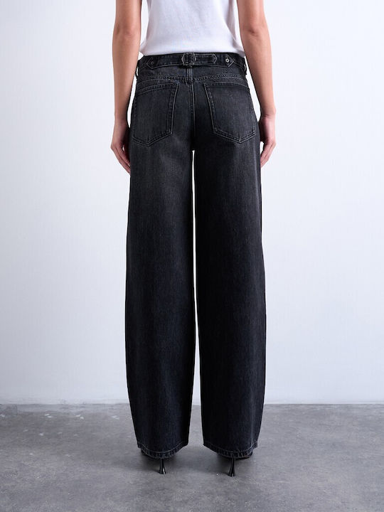 Damen Jeanshose Schwarz