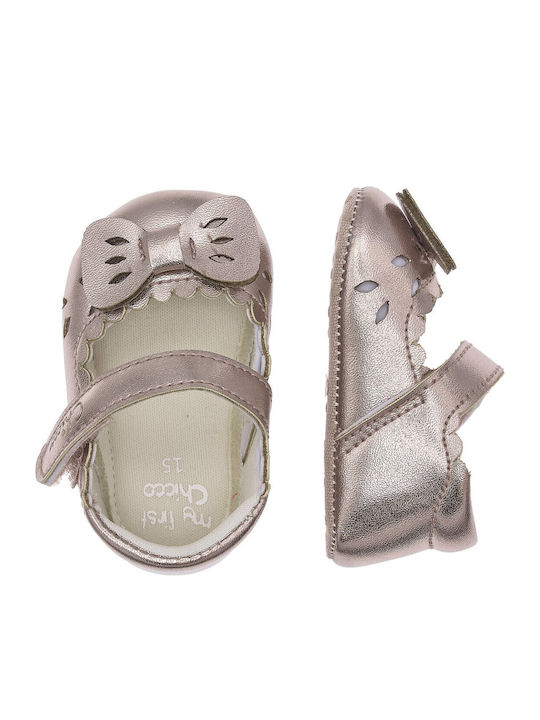 Chicco Pink Baby Soft-Sole Ballet Flats