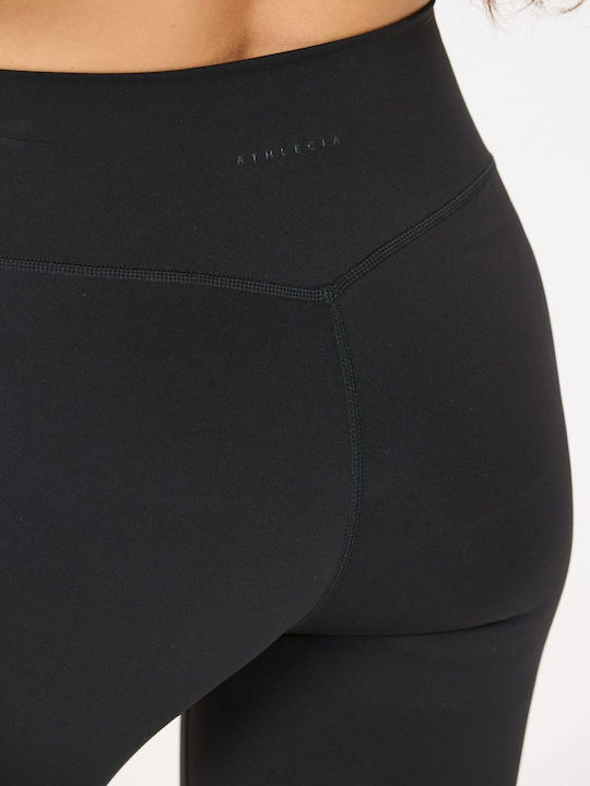 Trainingsleggings für Damen Lang Formend Black