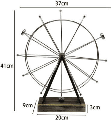 Romvous Miniatură Decorativă Metalică