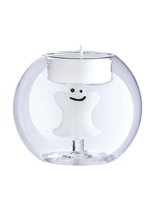 Butlers Halloween Kerzenhalter in transparenter Farbe