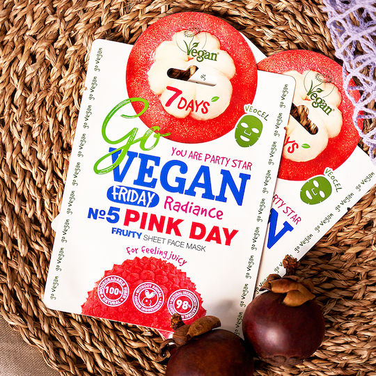 7DAYS Go Vegan Sheet Mask 25гр