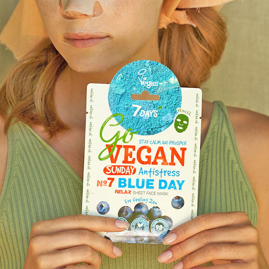 7DAYS Go Vegan Sheet Mask 25гр