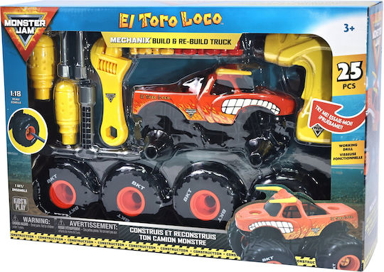 Spin Master Monster Jam Τηλεκατευθυνόμενο Αυτοκίνητο