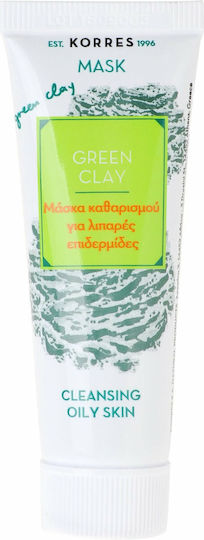 Green Λιπαρές Επιδερμίδες Μάσκα Προσώπου 18ml