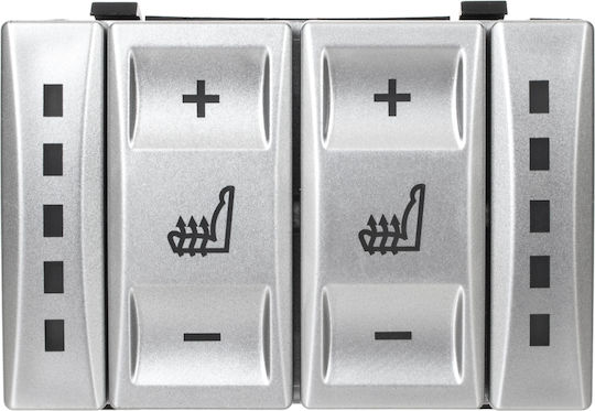 Ford Mondeo Iv 07-15 Seat Heating Switch Silver
