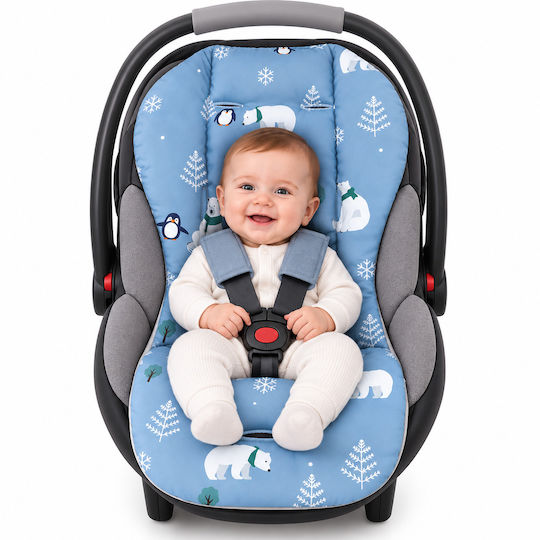 Queen Mother Kinderwagenmatratze Blau
