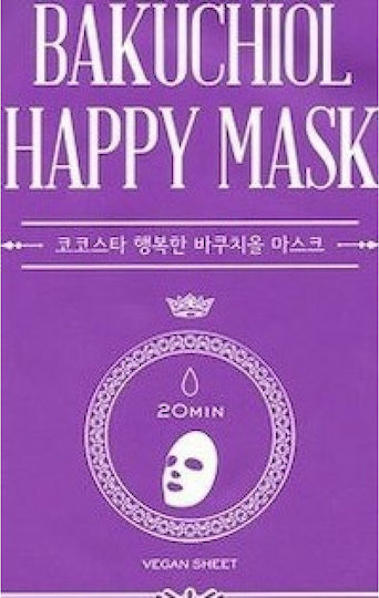 Bakuchiol Happy Mask Маска за лице Обновена и гладка кожа 1 бр