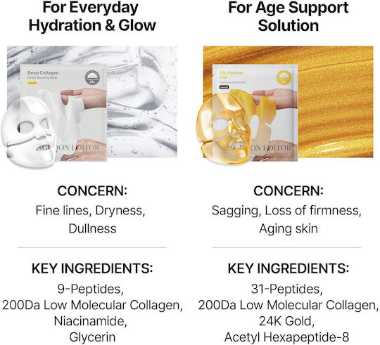 Sungboon Editor Silk Peptide Egf Intensive Gold Mask 37g