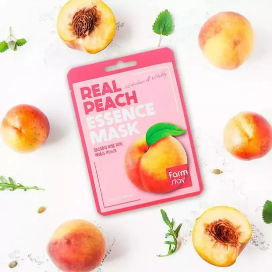 Real Peach Essence Μάσκα Προσώπου 23ml