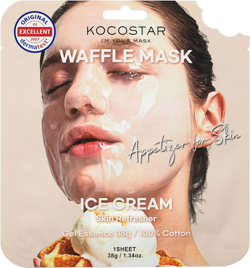 Kocostar Waffle Stoff (Sheet) Gesichts- & Augenmasken 40gr