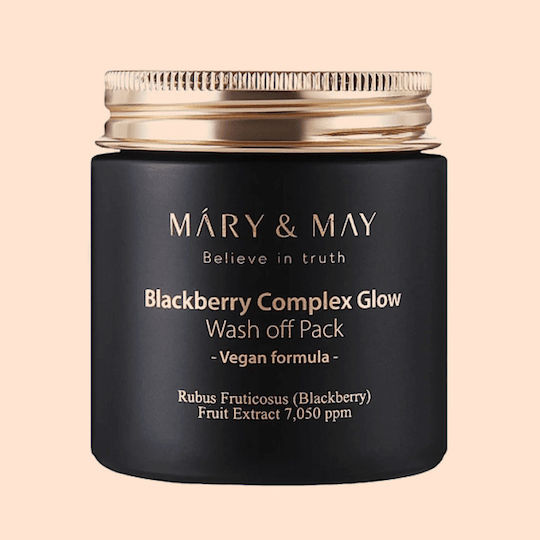 Mary And May Brombeer-Komplex Glow Wash Off Pack 125g