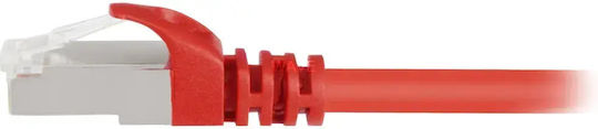 Sharkoon S/FTP Cat.6 Gigabit Network Cable Ethernet 5m Red