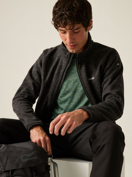 Regatta Harrow Κυνηγετική Ζακέτα Fleece Black Marl