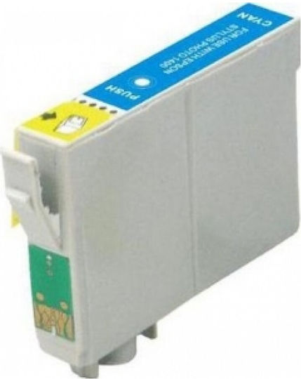Eco T0802 Съвместима мастиленоструйна касета Epson 13.5мл Cyan 1бр