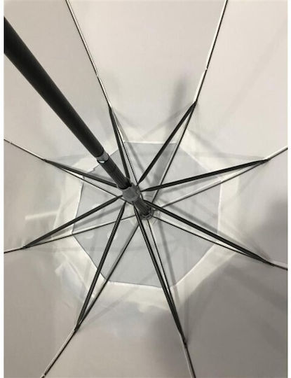 Ankor Folding Beach Umbrella 2m Diameter with Air Vent Ecru