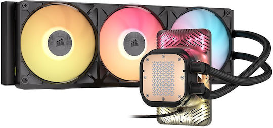 Corsair iCUE Link Titan II 360 RX LCD AIO CPU Liquid Cooler with 3 120mm Fans and ARGB Lighting