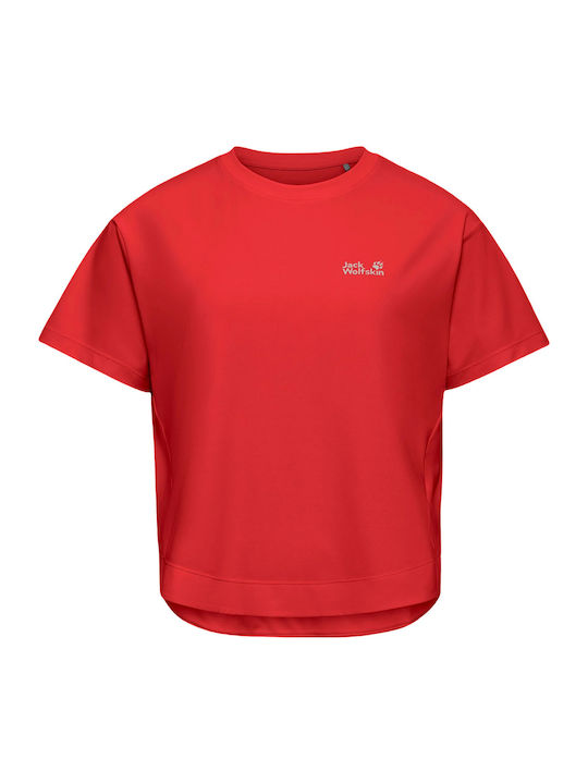 Tricou Damă cu Uscare Rapidă Roșu