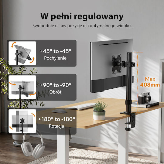 SENSE7 Tisch-Monitorhalterung Bis 32" (115202)