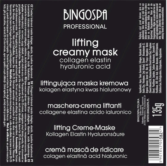 BingoSpa Mască Pentru Față 135gr
