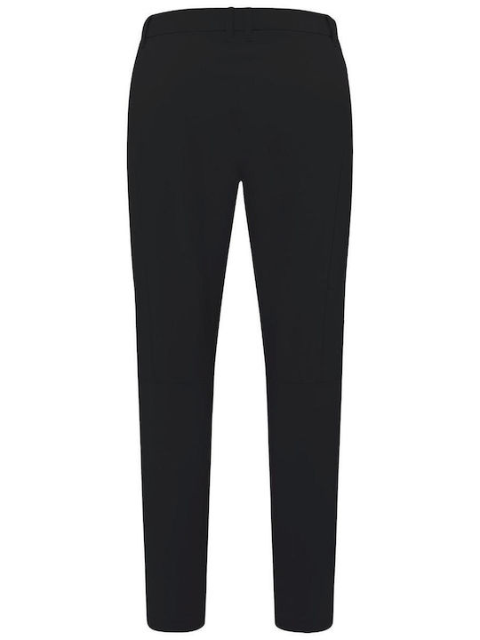 Jack Wolfskin Pantaloni Lungi de Drumeție pentru Femei Negri