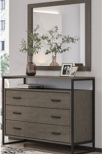 Floor-standing Bedroom Dressing Table No. 10 Wooden Chestnut 89x42x77 cm Floor-standing Bedroom Dressing Table No. 10 Wooden Chestnut 89x42x77 cm