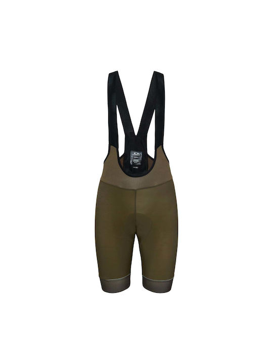 Oakley Men's Khaki Cycling Tights with Braces