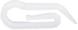 Domoletti Plastic Hook 2571 Single 30 Pieces