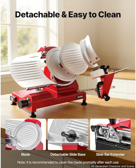 Vevor Ham Slicer with 250mm Diameter Cutting Blade