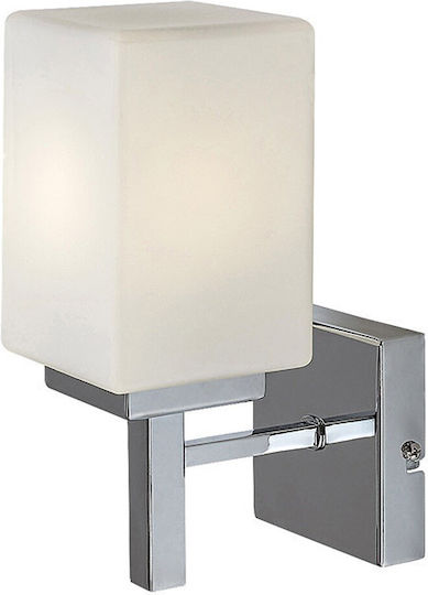 Rabalux Modern Lamp Bathroom with Socket E14 Silver 10cm