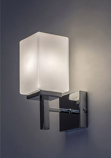 Rabalux Modern Lamp Bathroom with Socket E14 Silver 10cm