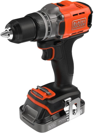 Black & Decker Bohrschrauber Batterie 18V 2x2Ah
