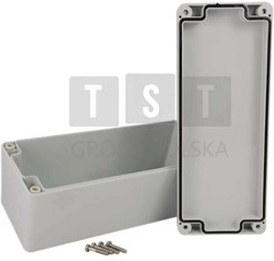 Elektro Plast Outdoor Mounting Electrical Junction Box, Watertight, IP67, Grey