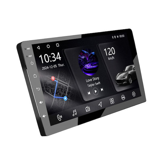 Vencore 3236-10005-0243b Android-15-Multimedia-Display 9" Px5s Octa-Core 2 GB/32 GB IPS-Frontblende CarPlay Android Auto Unterstützung Für 360°-Kamera Chevrolet Aveo 2011–2017 – Schwarz 3236-10005-0243b